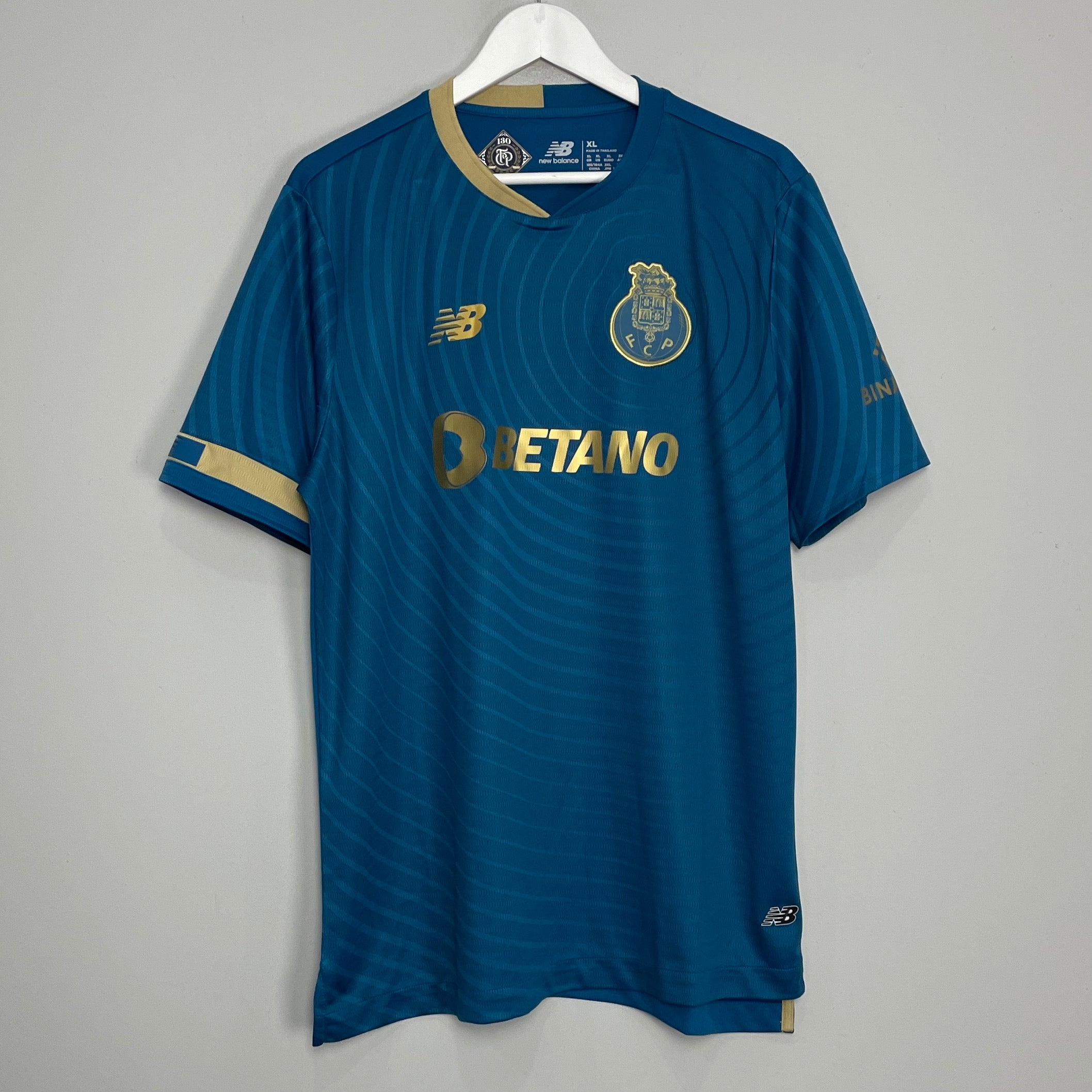 Shop 2023/24 PORTO THIRD SHIRT (XL) NEW BALANCE, classic football shirts, vintage football shirts & retro soccer jerseys at Cult Kits