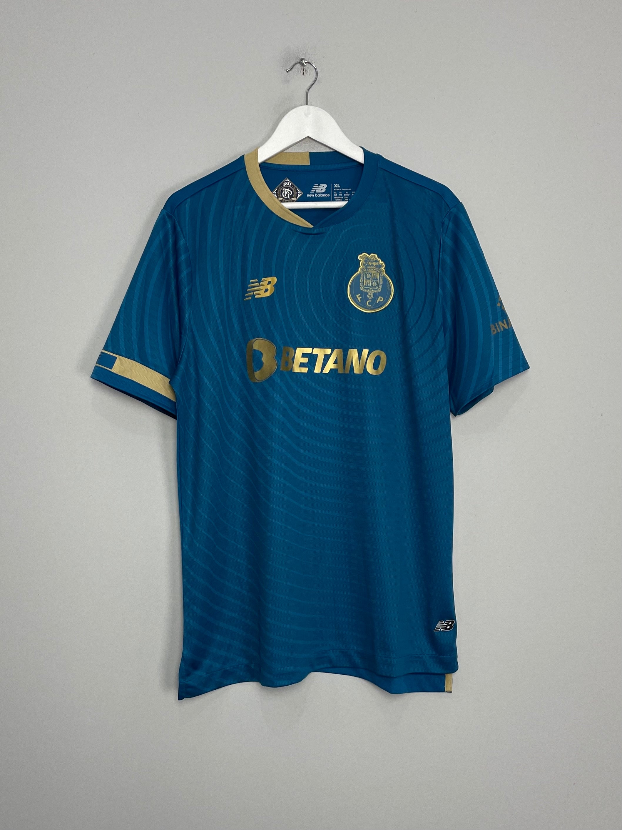 Shop 2023/24 PORTO THIRD SHIRT (XL) NEW BALANCE, classic football shirts, vintage football shirts & retro soccer jerseys at Cult Kits