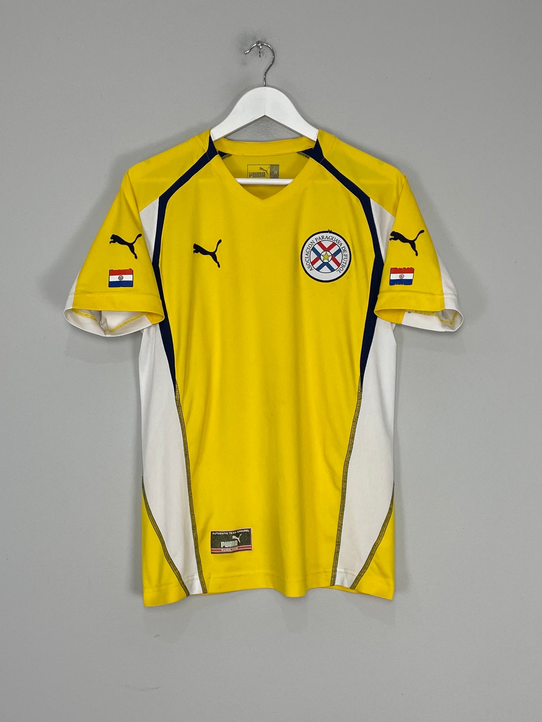Shop 2004/06 PARAGUAY AWAY SHIRT (M) PUMA, classic football shirts, vintage football shirts & retro soccer jerseys at Cult Kits