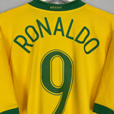 2006/07 BRAZIL RONALDO #9 *BNWT* HOME SHIRT (XXXL) NIKE