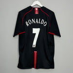 2007/08 MANCHESTER UNITED RONALDO #7 AWAY SHIRT (L) NIKE