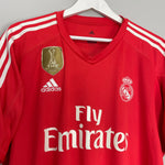 Shop 2017/18 REAL MADRID NAVAS #1 GK SHIRT (XL) ADIDAS, classic football shirts, vintage football shirts & retro soccer jerseys at Cult Kits