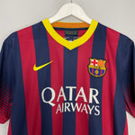 Shop 2013/14 BARCELONA NEYMAR JR #11 HOME SHIRT (M) NIKE, classic football shirts, vintage football shirts & retro soccer jerseys at Cult Kits