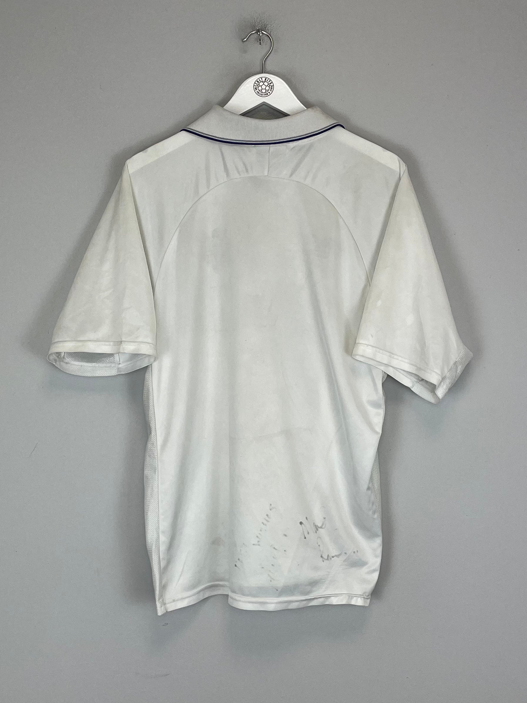 Shop 1998/00 PRESTON NORTH END *SIGNED* HOME SHIRT (M) KIT, classic football shirts, vintage football shirts & retro soccer jerseys at Cult Kits