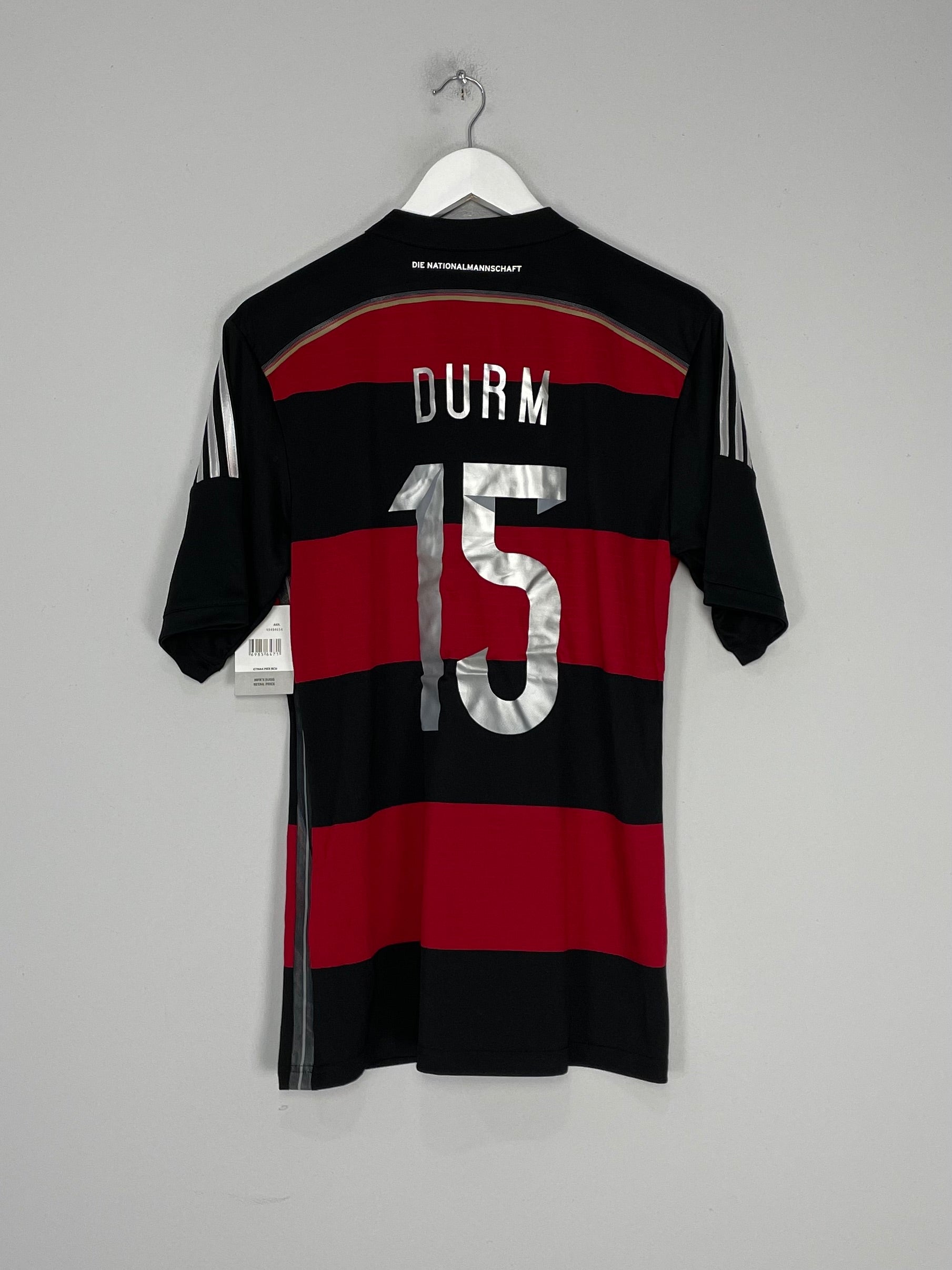 Shop 2014/15 GERMANY DURM #15 *BNWT* AWAY SHIRT (M) ADIDAS, classic football shirts, vintage football shirts & retro soccer jerseys at Cult Kits