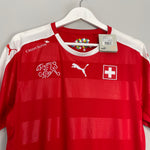 Shop 2016/17 SWITZERLAND *BNWT* HOME SHIRT (M) PUMA, classic football shirts, vintage football shirts & retro soccer jerseys at Cult Kits