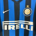 Shop 2015/16 INTER MILAN HOME SHIRT (XXL) NIKE, classic football shirts, vintage football shirts & retro soccer jerseys at Cult Kits