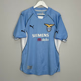 2001/02 LAZIO SALAS #9 HOME SHIRT (L) PUMA