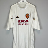 2000/01 ROMA AWAY SHIRT (XL) KAPPA