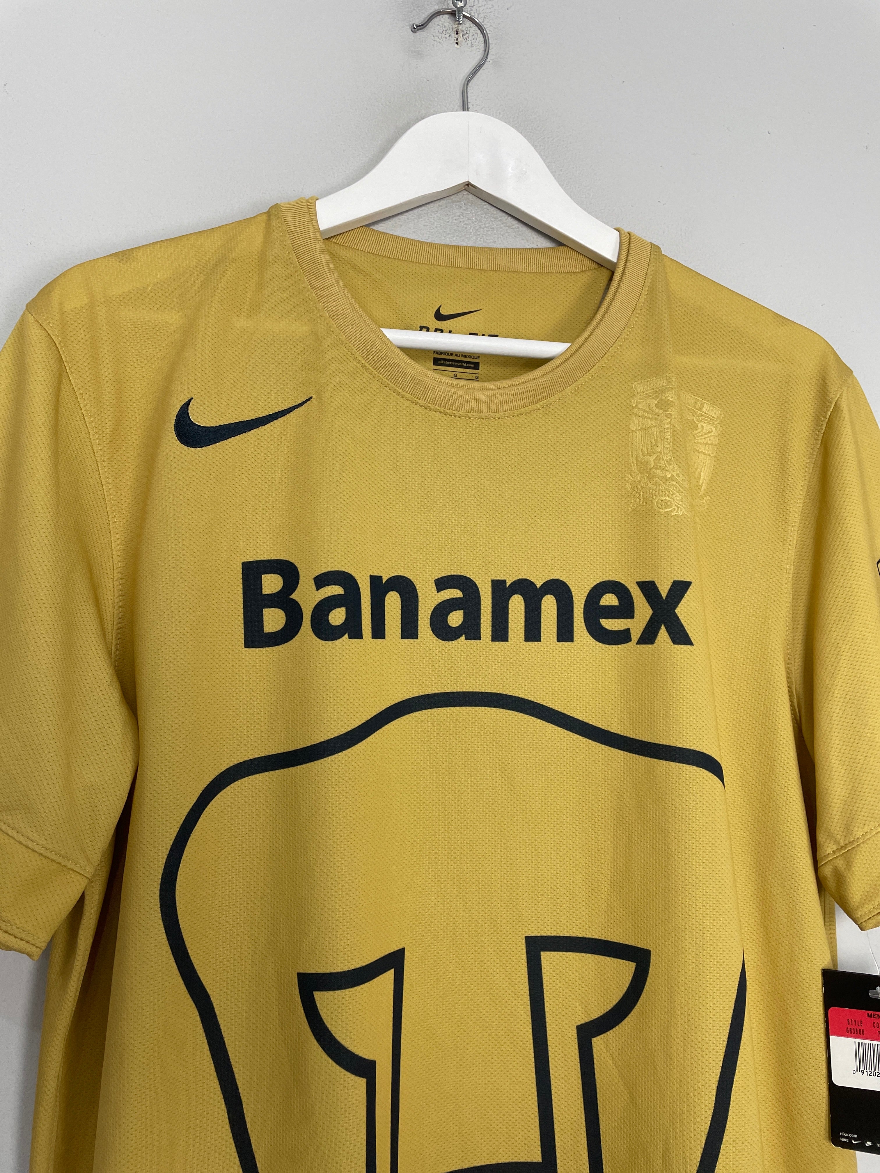 Shop 2014/15 UNAM PUMAS *BNWT* HOME SHIRT (L) NIKE, classic football shirts, vintage football shirts & retro soccer jerseys at Cult Kits