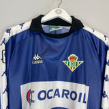 1997/98 REAL BETIS T.PRATZ #1 *PLAYER ISSUE* GK SHIRT (XL) KAPPA