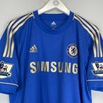 Shop 2012/13 CHELSEA LAMPARD #8 HOME SHIRT (L) ADIDAS, classic football shirts, vintage football shirts & retro soccer jerseys at Cult Kits