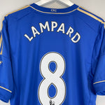 Shop 2012/13 CHELSEA LAMPARD #8 HOME SHIRT (L) ADIDAS, classic football shirts, vintage football shirts & retro soccer jerseys at Cult Kits