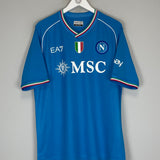 2023/24 NAPOLI KVARATSKHELIA #77 HOME SHIRT (XXL) EA7