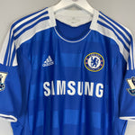 Shop 2011/12 CHELSEA LAMPARD #8 HOME SHIRT (L) ADIDAS, classic football shirts, vintage football shirts & retro soccer jerseys at Cult Kits