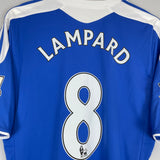 Shop 2011/12 CHELSEA LAMPARD #8 HOME SHIRT (L) ADIDAS, classic football shirts, vintage football shirts & retro soccer jerseys at Cult Kits