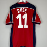 2003/04 NORWAY RIISE #11 HOME SHIRT (L) UMBRO