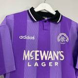 1994/95 RANGERS EUROPEAN THIRD SHIRT (M) ADIDAS