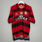 1995/96 FLAMENGO *CENTENARY* HOME SHIRT (XL) UMBRO