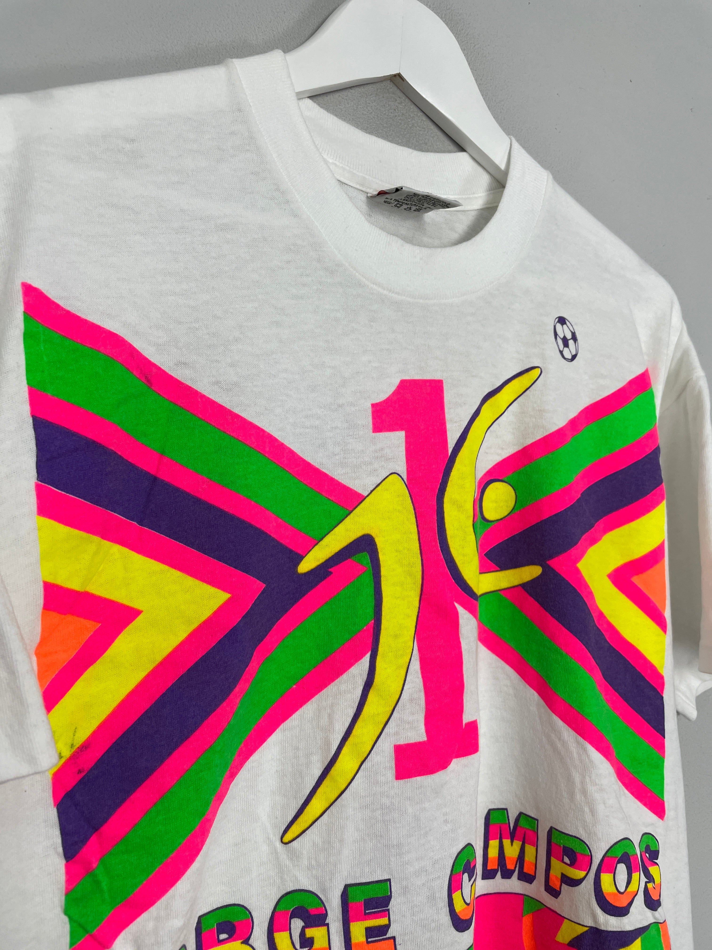 Shop 1994/95 JORGE CAMPOS MEXICO T-SHIRT (M) JAM, classic football shirts, vintage football shirts & retro soccer jerseys at Cult Kits