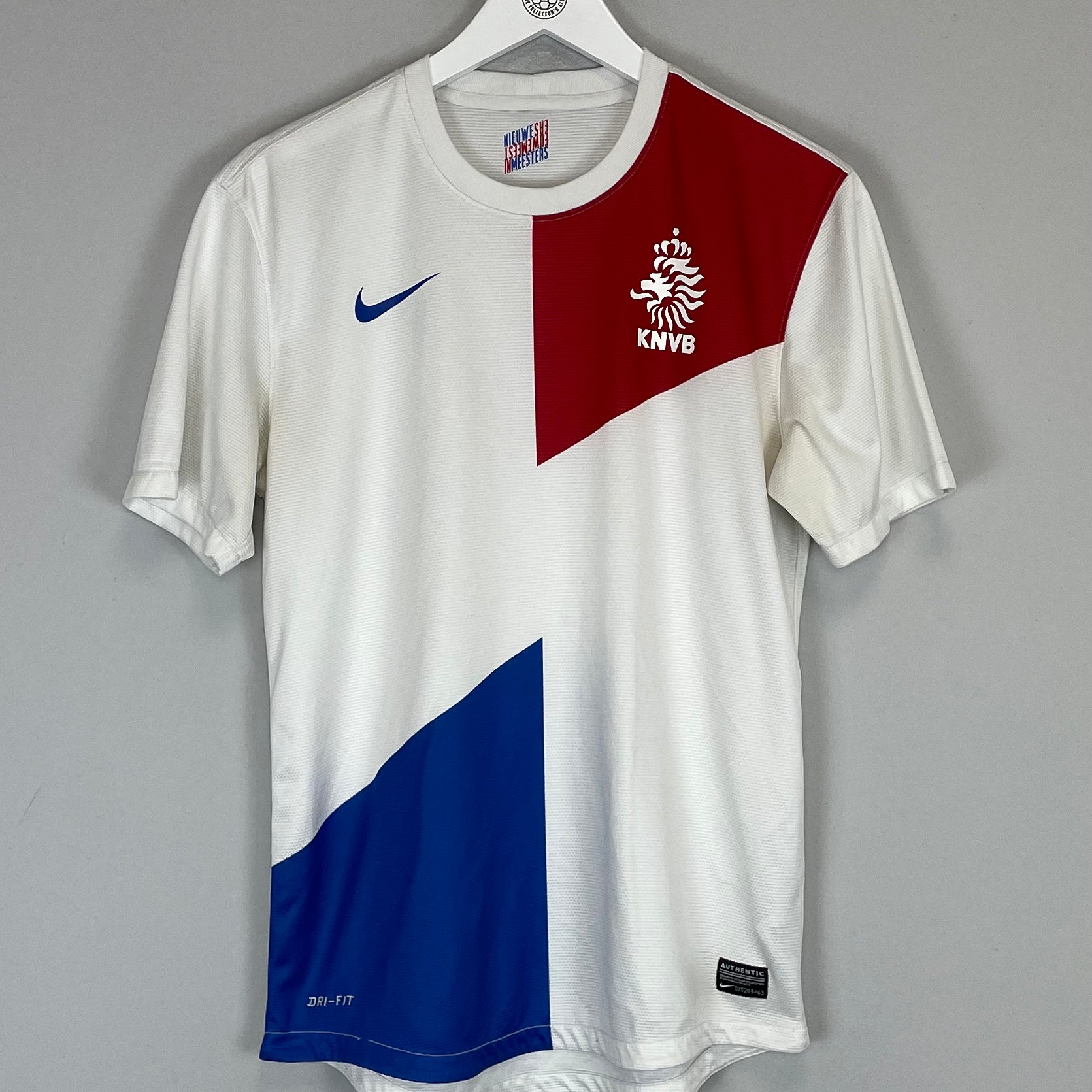 Shop 2013/14 NETHERLANDS AWAY SHIRT (M) NIKE, classic football shirts, vintage football shirts & retro soccer jerseys at Cult Kits