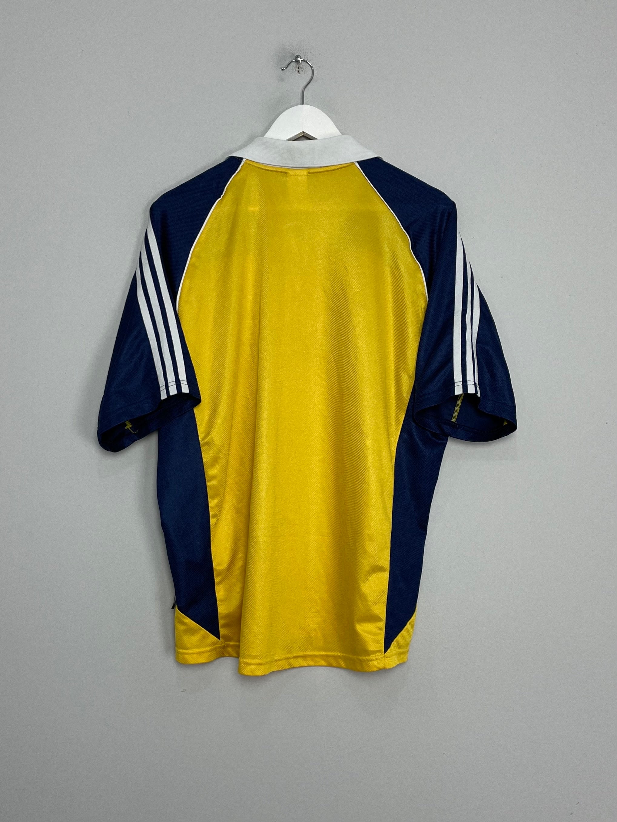 Shop 1999/01 TOTTENHAM AWAY SHIRT (L) ADIDAS, classic football shirts, vintage football shirts & retro soccer jerseys at Cult Kits