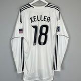 2010/11 SEATTLE SOUNDERS KELLER #18 *MATCH WORN vs MANCHESTER UNITED* GK SHIRT (XL) ADIDAS