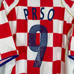 Shop 2004/06 CROATIA PRSO #9 HOME SHIRT (XL) NIKE, classic football shirts, vintage football shirts & retro soccer jerseys at Cult Kits