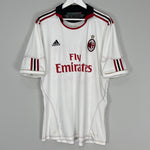 Shop 2010/11 AC MILAN RONALDINHO #80 AWAY SHIRT (XL) ADIDAS, classic football shirts, vintage football shirts & retro soccer jerseys at Cult Kits