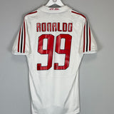 2007/08 AC MILAN RONALDO #99 AWAY SHIRT (S) ADIDAS