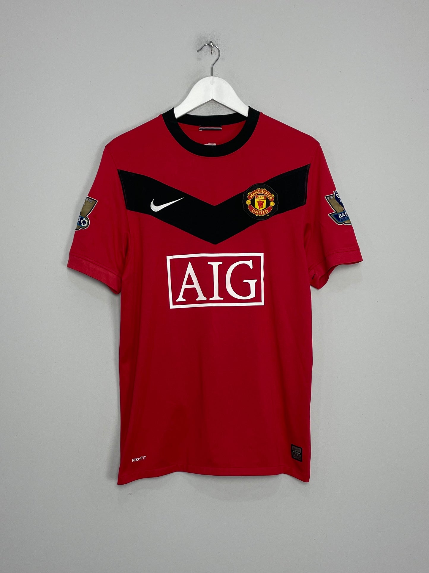 2009/10 MANCHESTER UNITED GIGGS #11 HOME SHIRT (M) NIKE