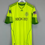 2009/10 SEATTLE SOUNDERS GRAHAM #26 *MATCH WORN vs MANCHESTER UNITED* THIRD SHIRT (XL) ADIDAS