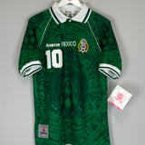 1999 MEXICO C.BLANCO #10 *BNWT* HOME SHIRT (M) ABA SPORT