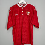 1990/92 SEVILLA MARADONA #10 AWAY SHIRT (M) BUKTA