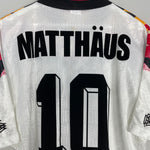 Shop 1994/96 GERMANY MATTHAUS #10 HOME SHIRT (L) ADIDAS, classic football shirts, vintage football shirts & retro soccer jerseys at Cult Kits
