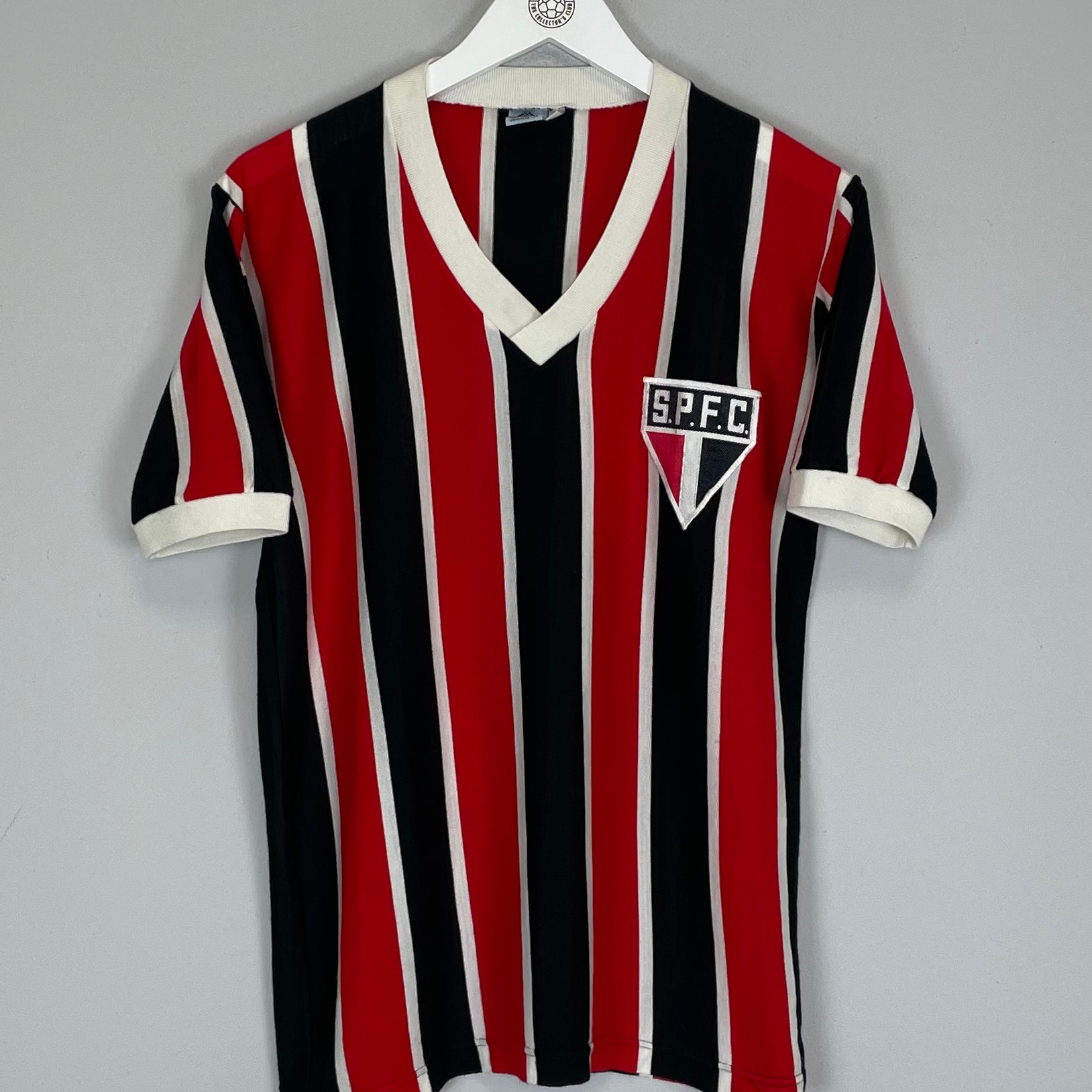 Shop 1970s SAO PAULO CAMPEA FAN HOME SHIRT (M), classic football shirts, vintage football shirts & retro soccer jerseys at Cult Kits