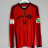 Shop 2014/15 MEXICO J.HERNANDEZ #14 L/S AWAY SHIRT (L) ADIDAS, classic football shirts, vintage football shirts & retro soccer jerseys at Cult Kits