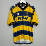 Shop 2000/01 PARMA HOME SHIRT (M) CHAMPION, classic football shirts, vintage football shirts & retro soccer jerseys at Cult Kits