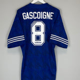 1994/96 RANGERS GASCOIGNE #8 HOME SHIRT (XL) ADIDAS
