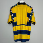 Shop 2000/01 PARMA HOME SHIRT (M) CHAMPION, classic football shirts, vintage football shirts & retro soccer jerseys at Cult Kits