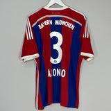 Shop 2014/15 BAYERN MUNICH ALONSO #3 HOME SHIRT (XL) ADIDAS, classic football shirts, vintage football shirts & retro soccer jerseys at Cult Kits