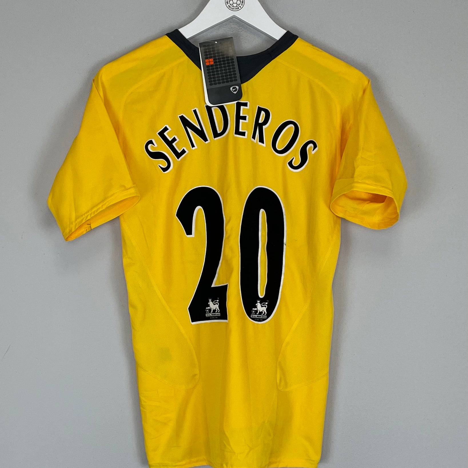 2005/06 ARSENAL SENDEROS #20 *BNWT* SIGNED AWAY SHIRT (XL.KIDS