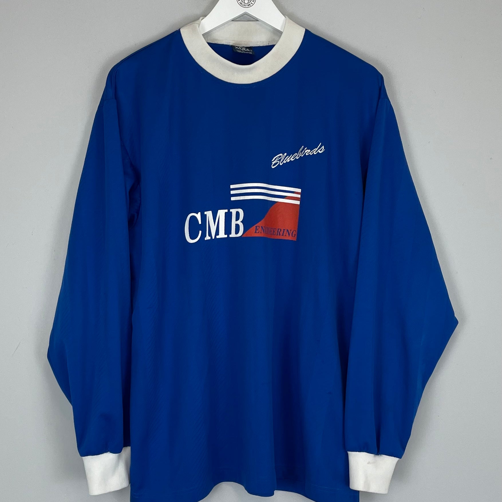 Shop 1998/99 CARDIFF CITY L/S CUP HOME SHIRT (XL) XARA, classic football shirts, vintage football shirts & retro soccer jerseys at Cult Kits