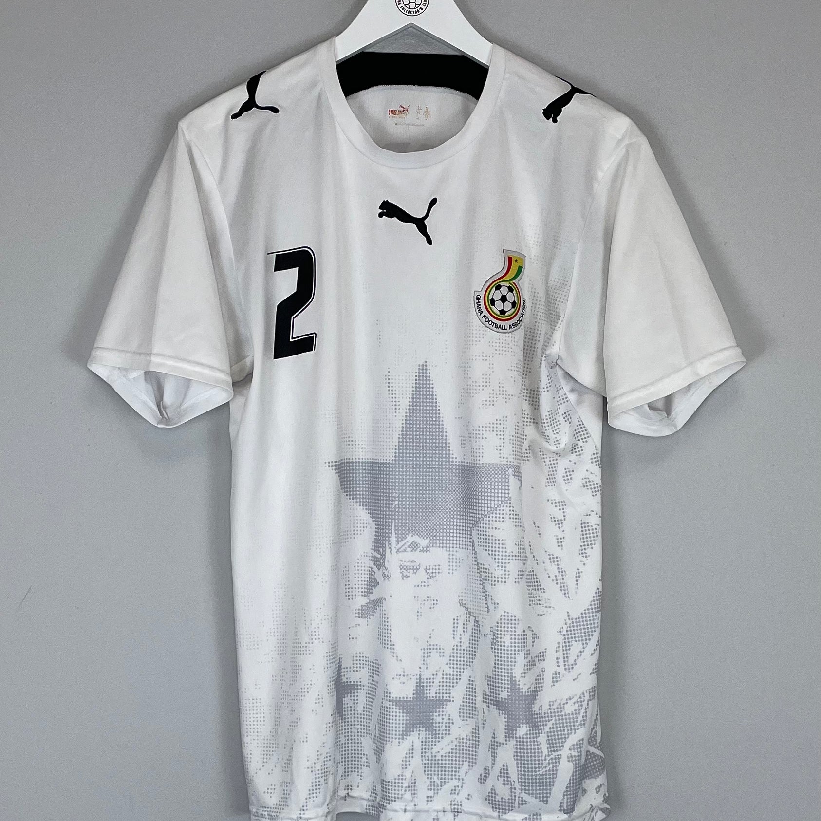 Shop 2006/07 GHANA SARPEI #2 HOME SHIRT (M) PUMA, classic football shirts, vintage football shirts & retro soccer jerseys at Cult Kits