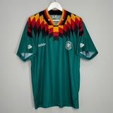 Shop 1994/96 GERMANY AWAY SHIRT (L) ADIDAS, classic football shirts, vintage football shirts & retro soccer jerseys at Cult Kits