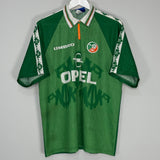 Shop 1996/98 IRELAND HOME SHIRT (XL) UMBRO, classic football shirts, vintage football shirts & retro soccer jerseys at Cult Kits