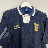Shop 1991/94 SCOTLAND HOME SHIRT (L) UMBRO, classic football shirts, vintage football shirts & retro soccer jerseys at Cult Kits