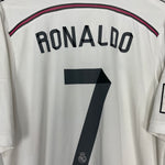 Shop 2014/15 REAL MADRID RONALDO #7 HOME SHIRT (XL) ADIDAS, classic football shirts, vintage football shirts & retro soccer jerseys at Cult Kits