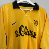 Shop 1998/00 DORTMUND HOME SHIRT (XXL) NIKE, classic football shirts, vintage football shirts & retro soccer jerseys at Cult Kits