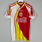 Shop 1998/99 MONARCAS MORELIA AWAY SHIRT (M) ATLETICA, classic football shirts, vintage football shirts & retro soccer jerseys at Cult Kits